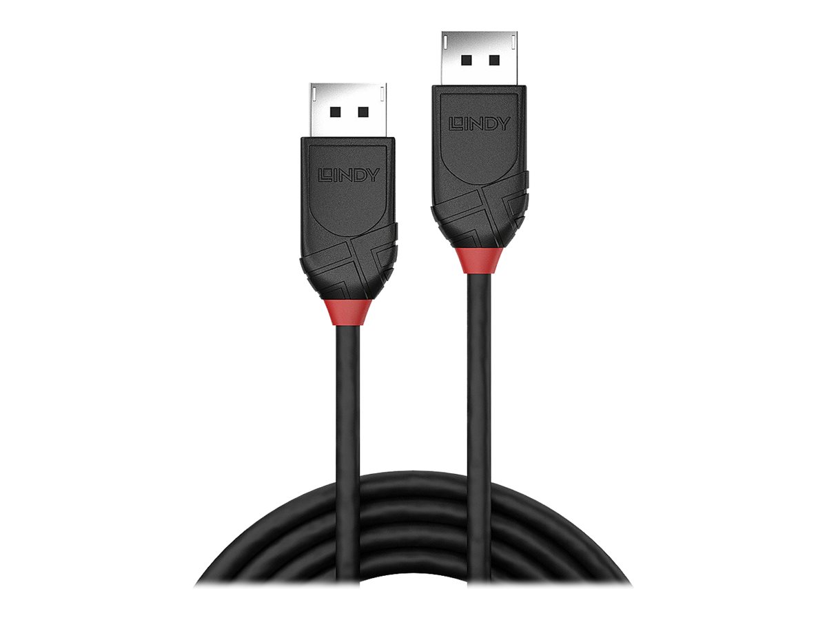 0.5m DisplayPort 1.2 Kabel, Black Line