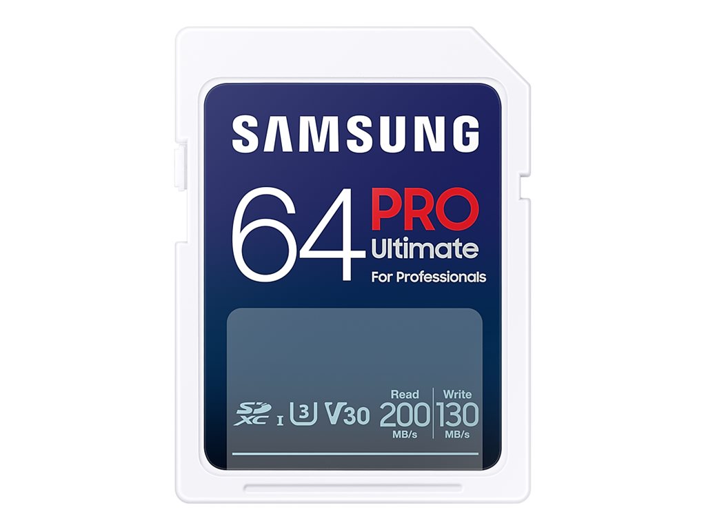SD Card  64GB Samsung SDXC PRO Ultimate (CL10) retail