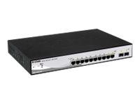 Web Smart DGS-1210-10MP - Switch - L2+ - Smart - 8 x 10/100/1000 (PoE+)
