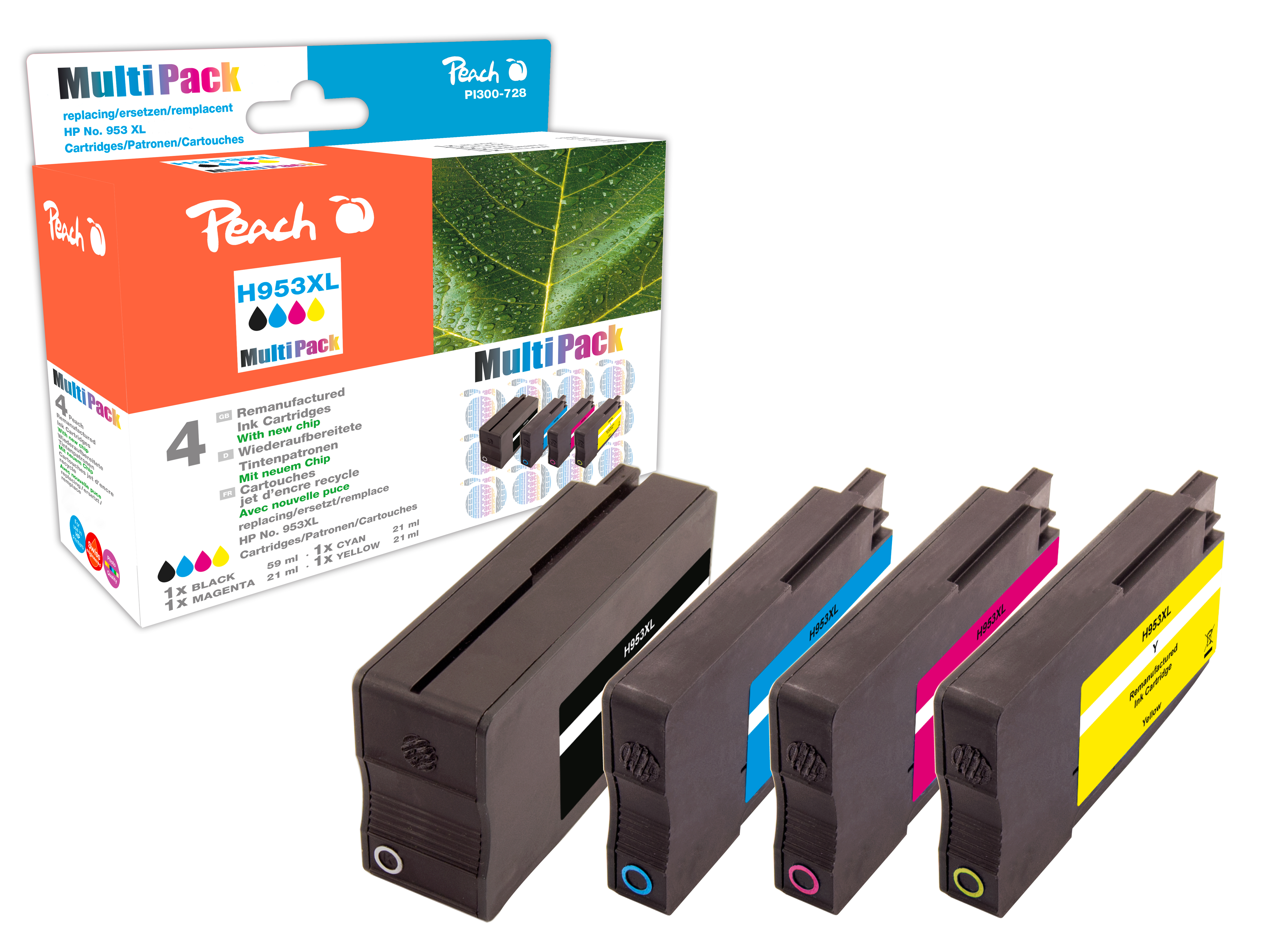 319957 - Tintenpatronen - Schwarz - Cyan - Magenta - Gelb - 1 Stück(e)