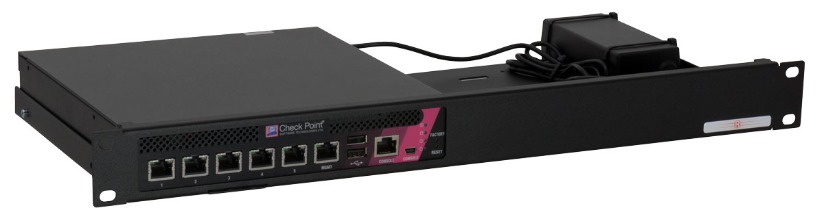 RM-CP-T4 - Montageschelle - Schwarz - 1U - Check Point 3100 - 3200 - 482 mm - 217 mm