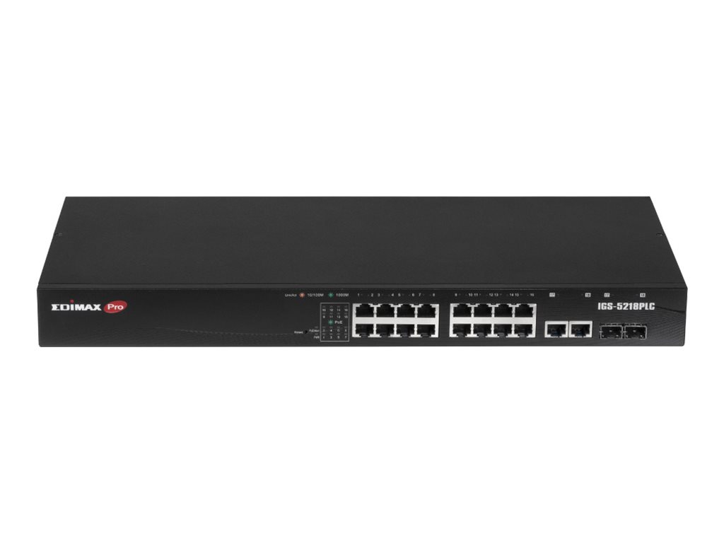Switch Industrial 18 Gigabit Port + 2 RJ45/SFP Combo