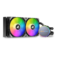 S70 RGB schwarz 240mm AIO-Wasserkühlung