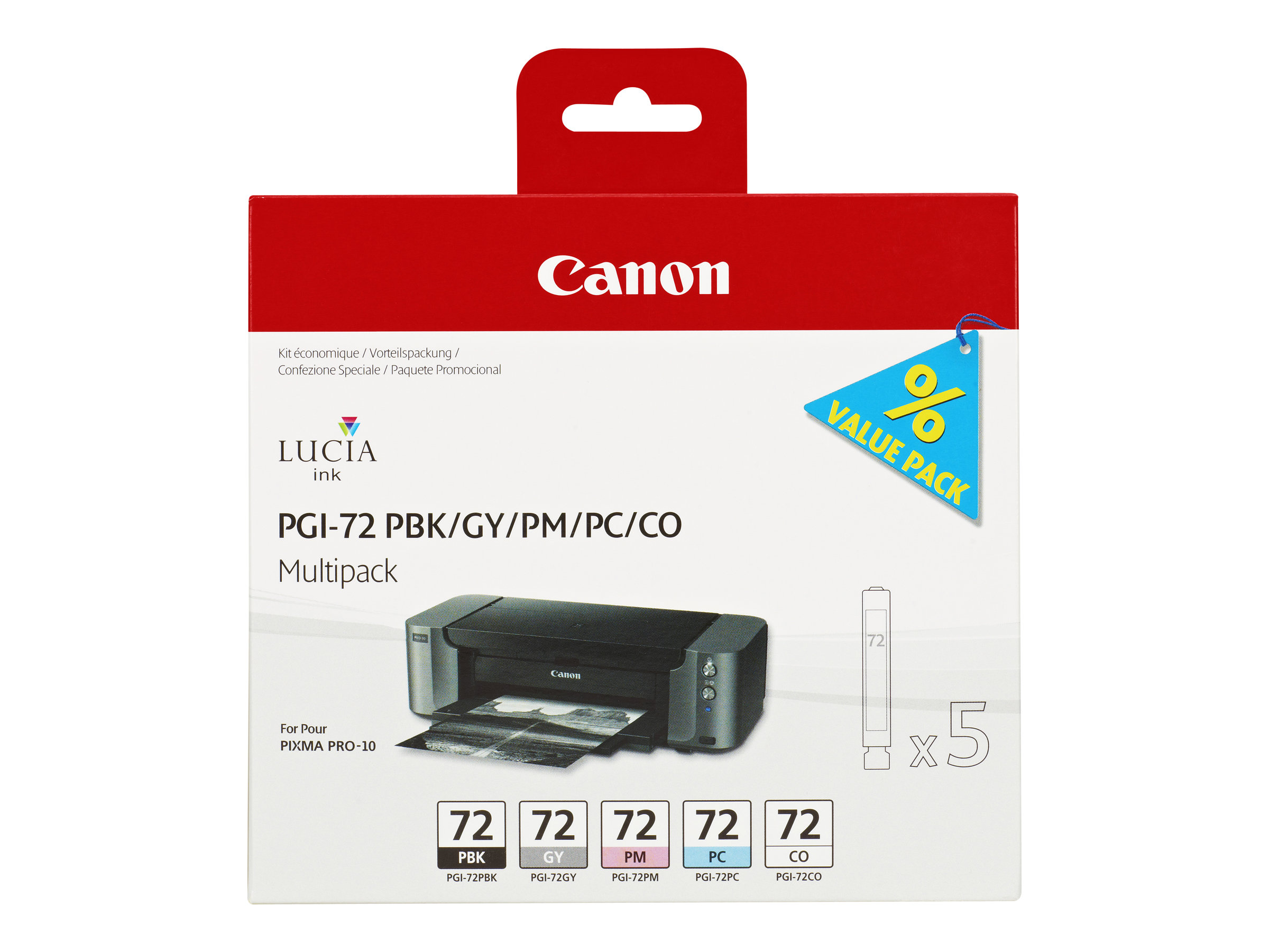 Patrone Canon PGI-72 Multipack PBK,PC,PM,GY