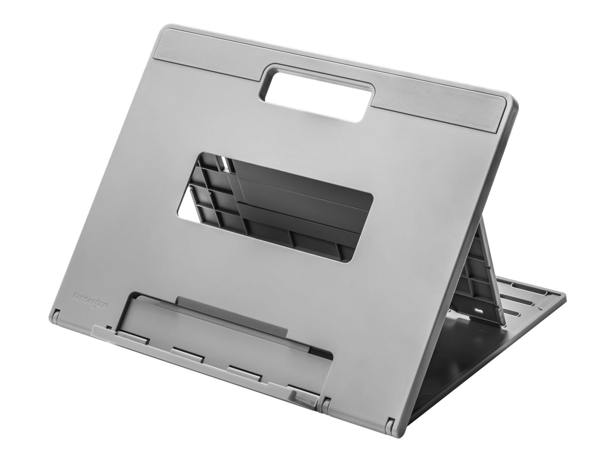Easy Riser Go Laptop Cooling Stand – faltbarer Notebook-Ständer bis 14 Zoll – Grau