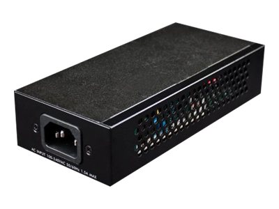 Gigabit High-Power PoE+ Injektor, 1 x 30 Watt-Port, IEEE 802.3at/af Power over Ethernet (PoE+/PoE)