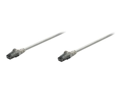 Network Patch Cable, Cat6, 1m, Grey, CCA, U/UTP, PVC, RJ45, Gold Plated Contacts, Snagless, Booted, Polybag - Patch-Kabel - RJ-45 (M)