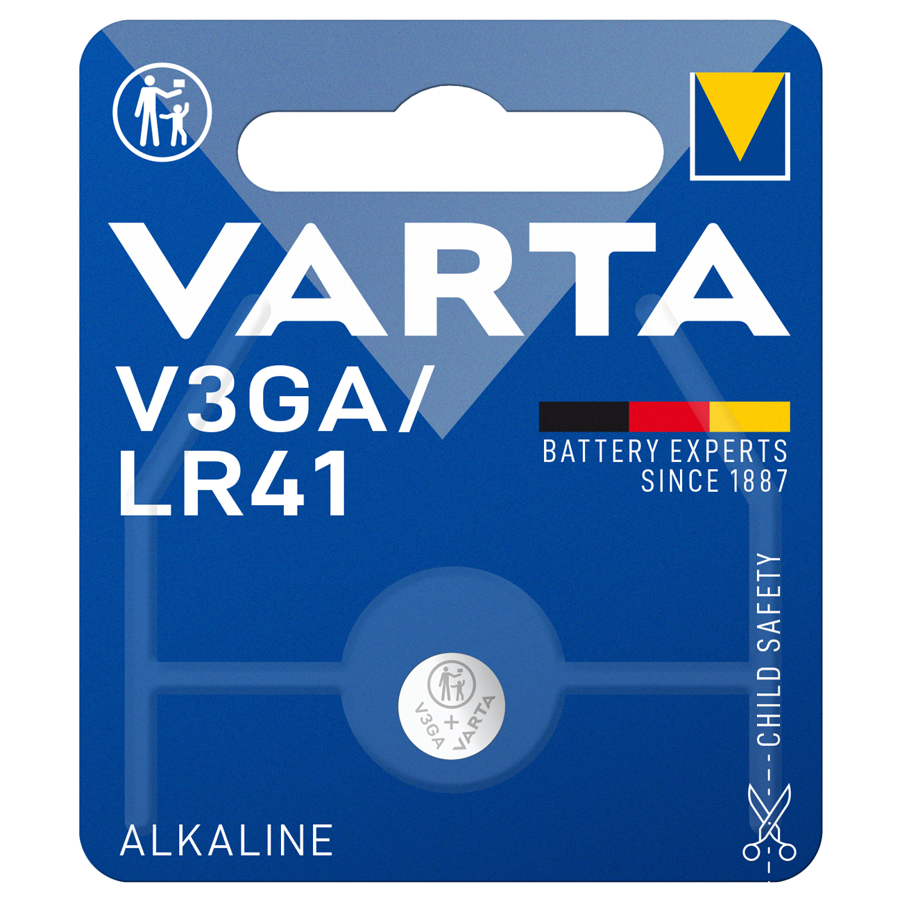 Batterie ALKALINE Special V3GA Blister    1St.