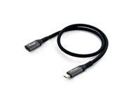 Equip Kabel USB-C 3.2 -> C Verl. St/Bu  0.50m 5A 4K/60Hz  sw