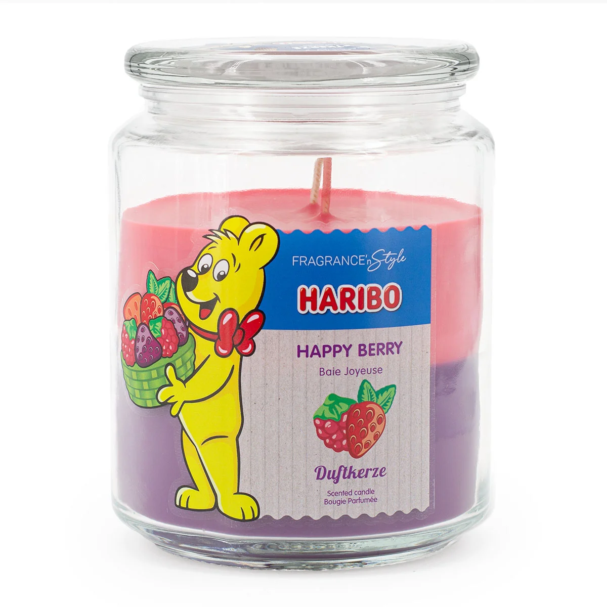 Haribo Duftkerze Happy Berry - 510g