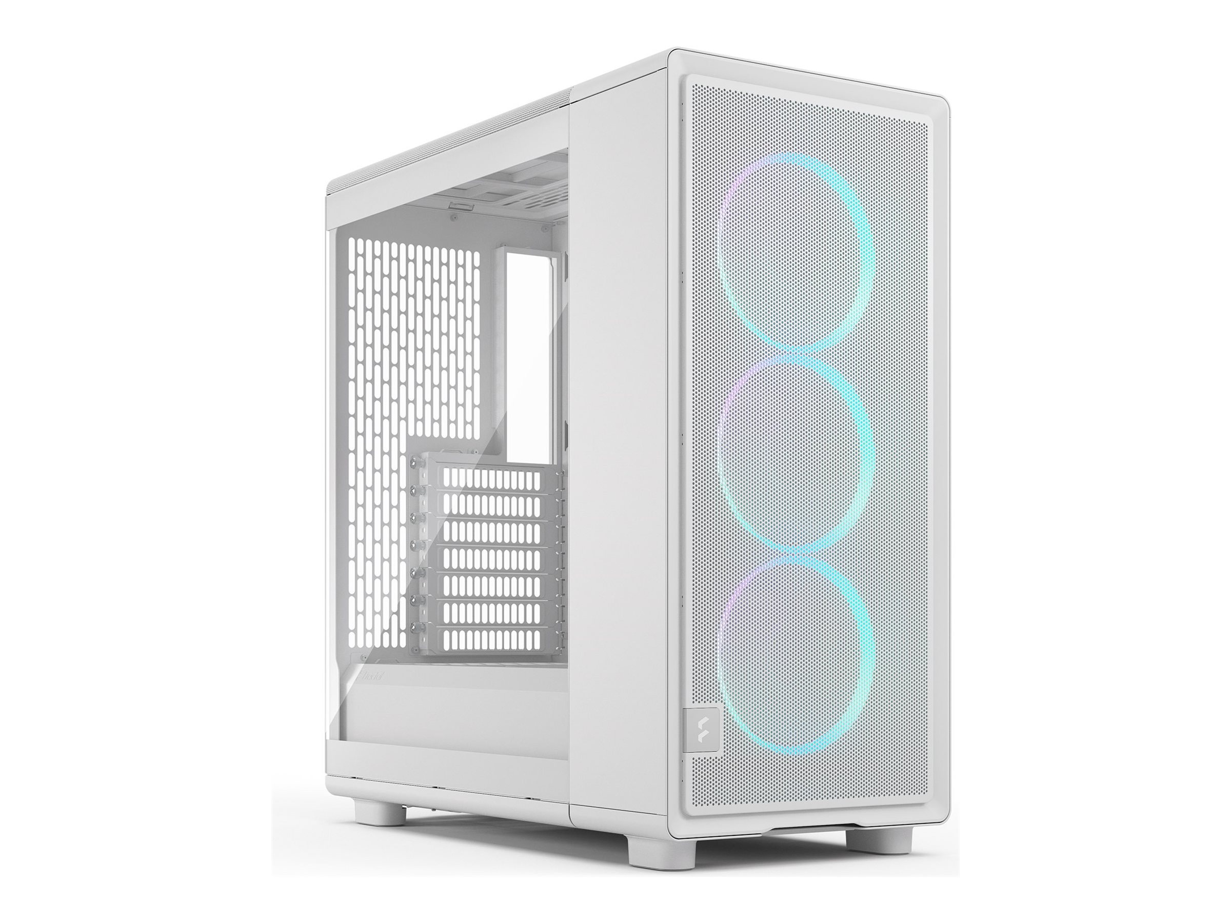FRACTAL DESIGN Epoch White TG RGB Clear tint