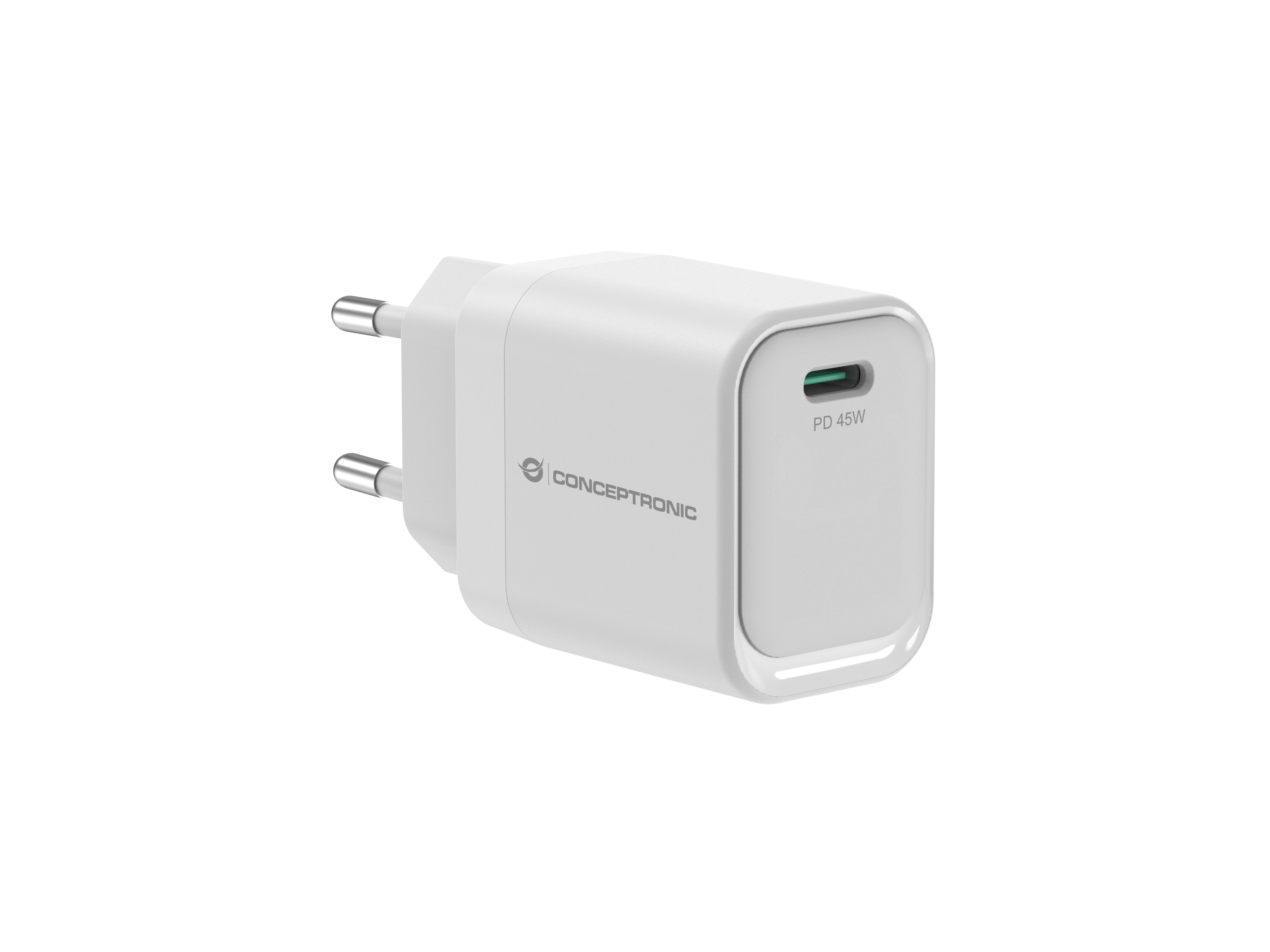 Ladegerät 1Port GaN USB-C       45WPD3.0/PPS ws