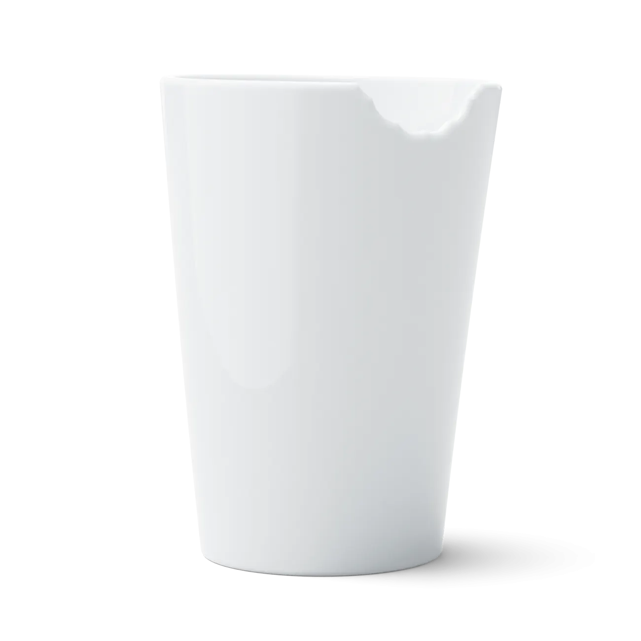 FIFTYEIGHT Becher mit Biss weiß