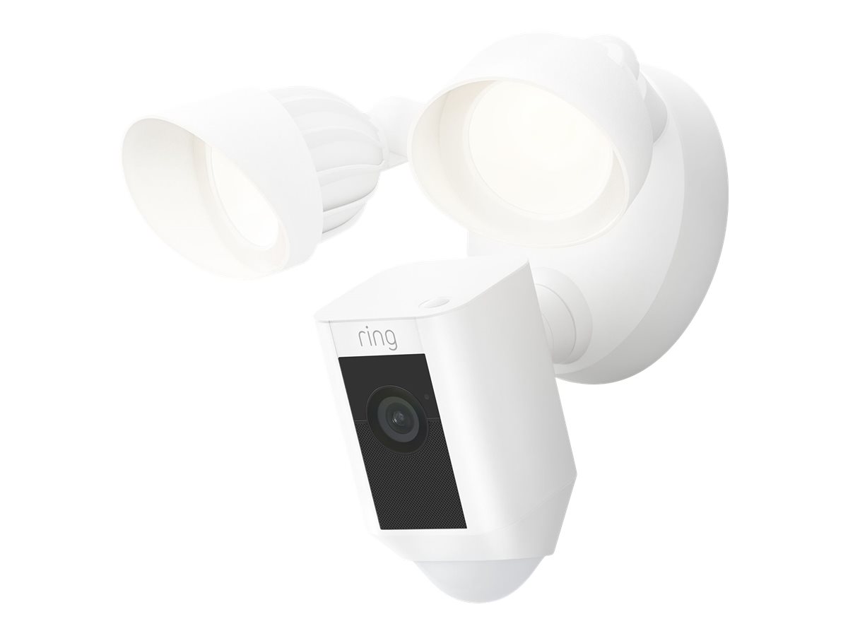 Ring Floodlight Cam Wired Plus White
