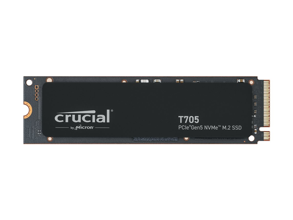 SSD    4TB Crucial M.2  (2280)  T705 Gen5 NVMe PCIe intern retail