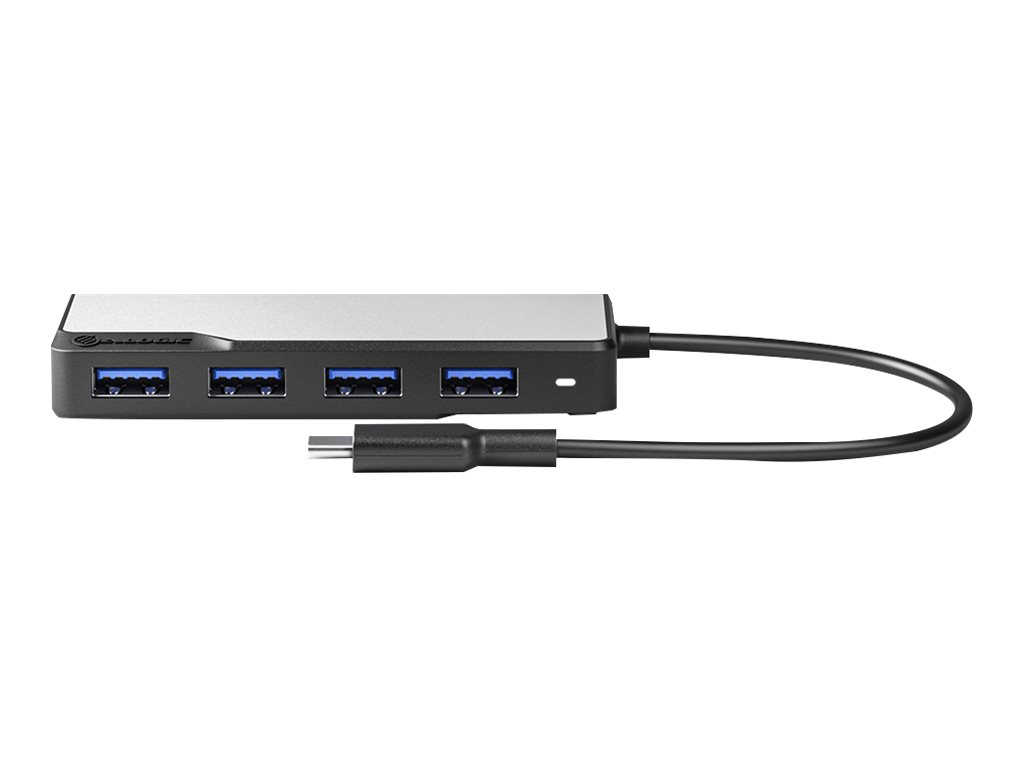 USB-C Fusion Swift 4-in-1 Hub | 4x USB-A | 5 Gbit/s | Space Grey