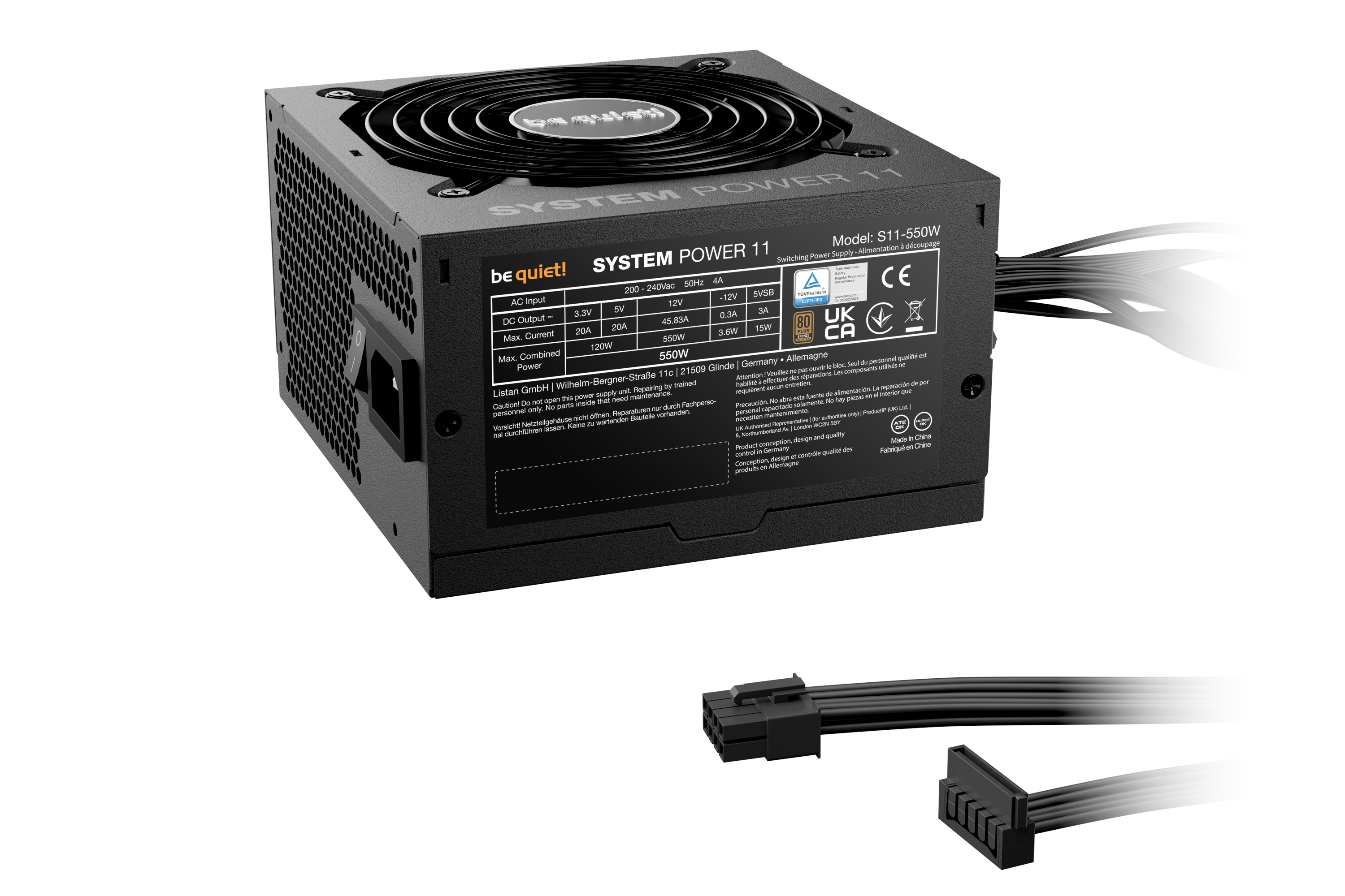  Netzteil System Power 11 550W 80+ Bronze