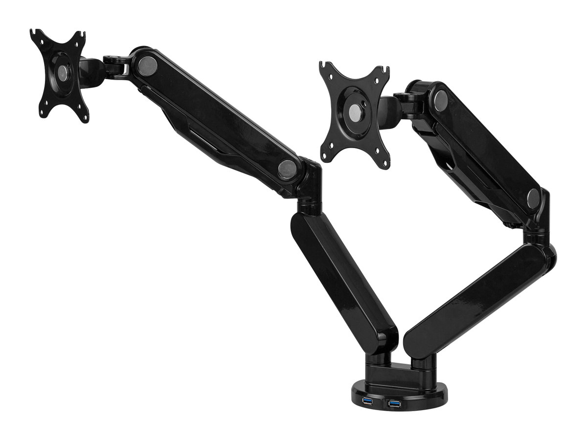 Platinum Series Dual Monitor Arm - Befestigungskit für 2 Monitore (einstellbarer Arm)