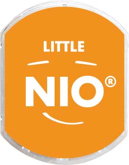 little NIO Stempelkissen orange retail