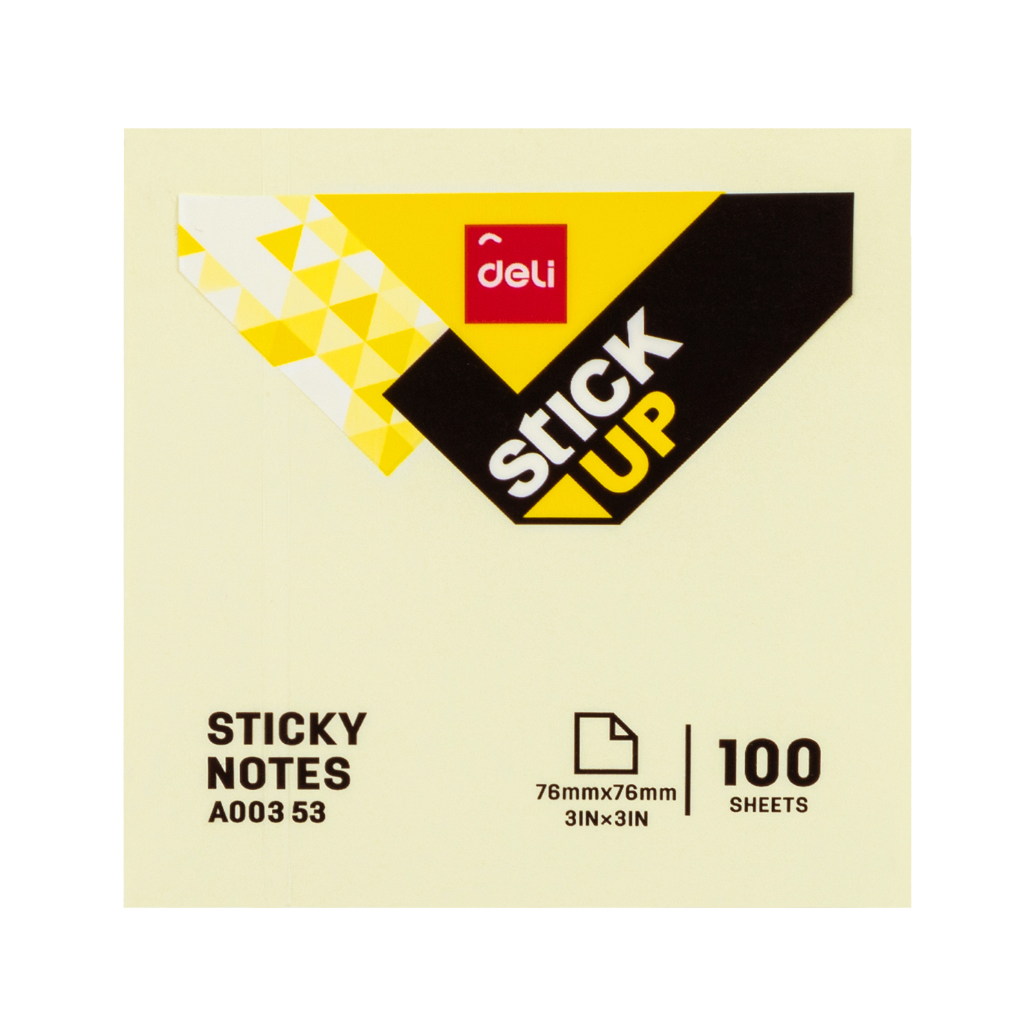 Haftnotizen 7,6x7,6 cm Stick up