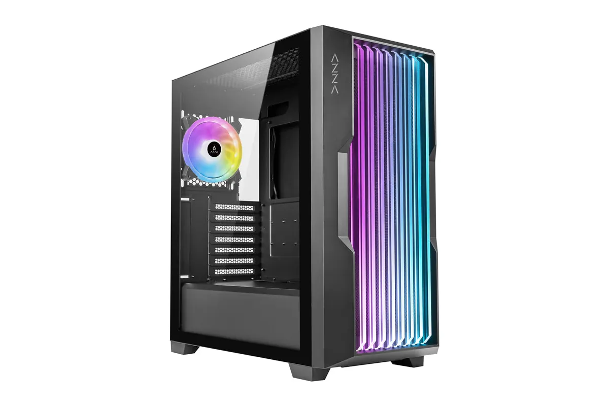 Guardian Glass Black | E-ATX Mid Tower | ARGB | USB-C | Tempered Glass