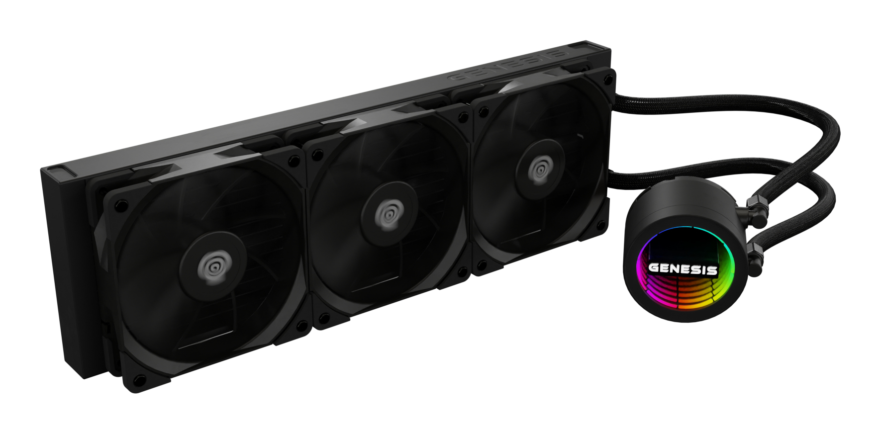 AiO CPU Wasserkühlung HYDRIA 360 schwarz