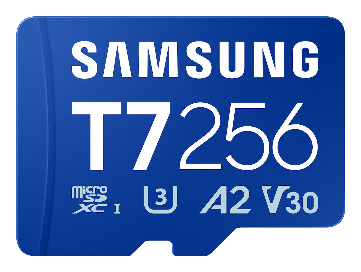 SD MicroSD Card 256GB Samsung SDXC T7              (Class10) retail
