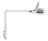 LED Lupenleuchte Crystal dimmbar weiß