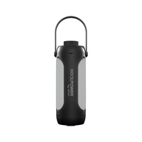 LED outdoor Light 190,solar,schwarz,6.000mAh