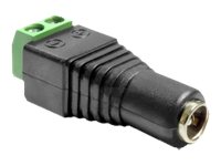 Adapter DC 2.1 x 5.5 mm female   Terminal Block - Netzteil - 2-polige Klemmleiste (W)