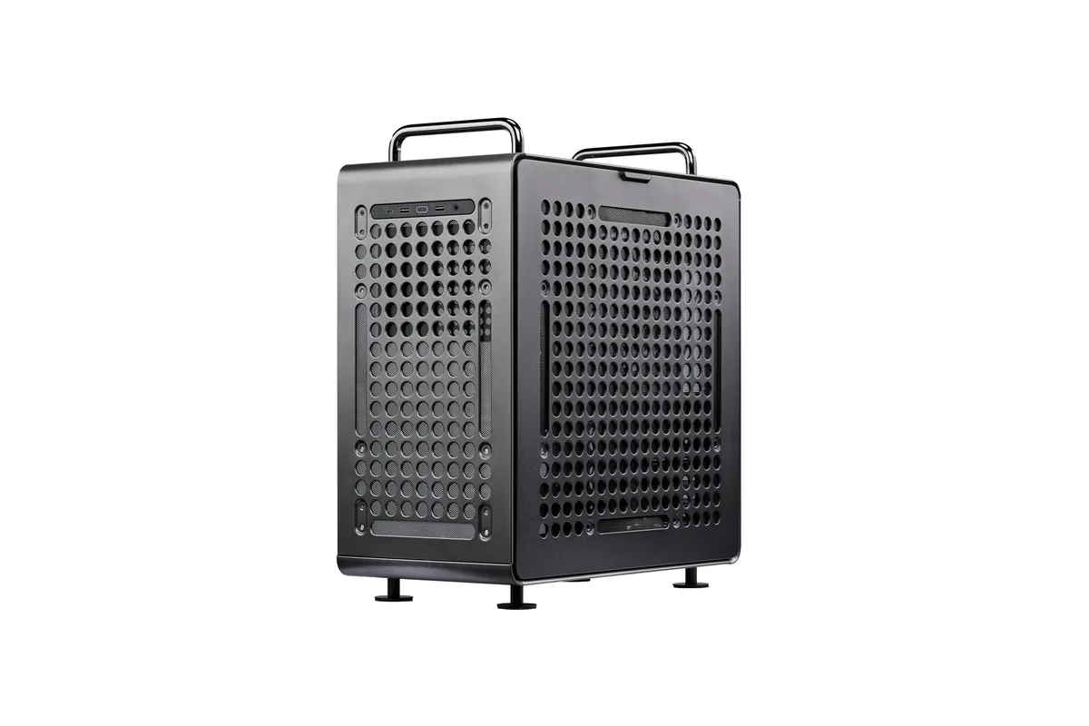 QUBE 540 Stardust Iron | Modulares E-ATX Gehäuse | 360-mm-Radiator | USB-C 20 Gbit/s