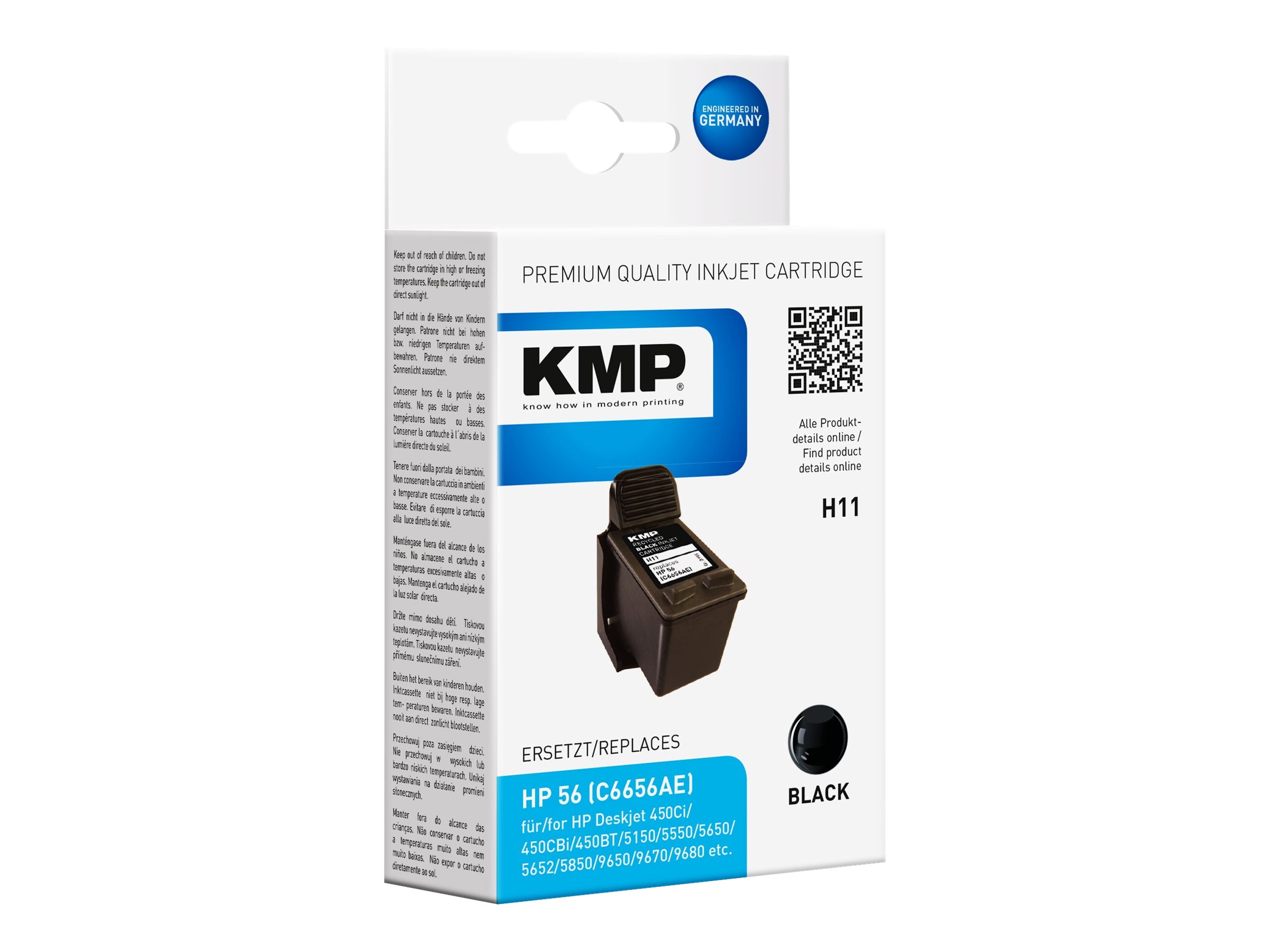 H11 - 19 ml - Schwarz - compatible - Tintenpatrone