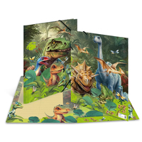  Sammelmappen A3 Karton Dino World