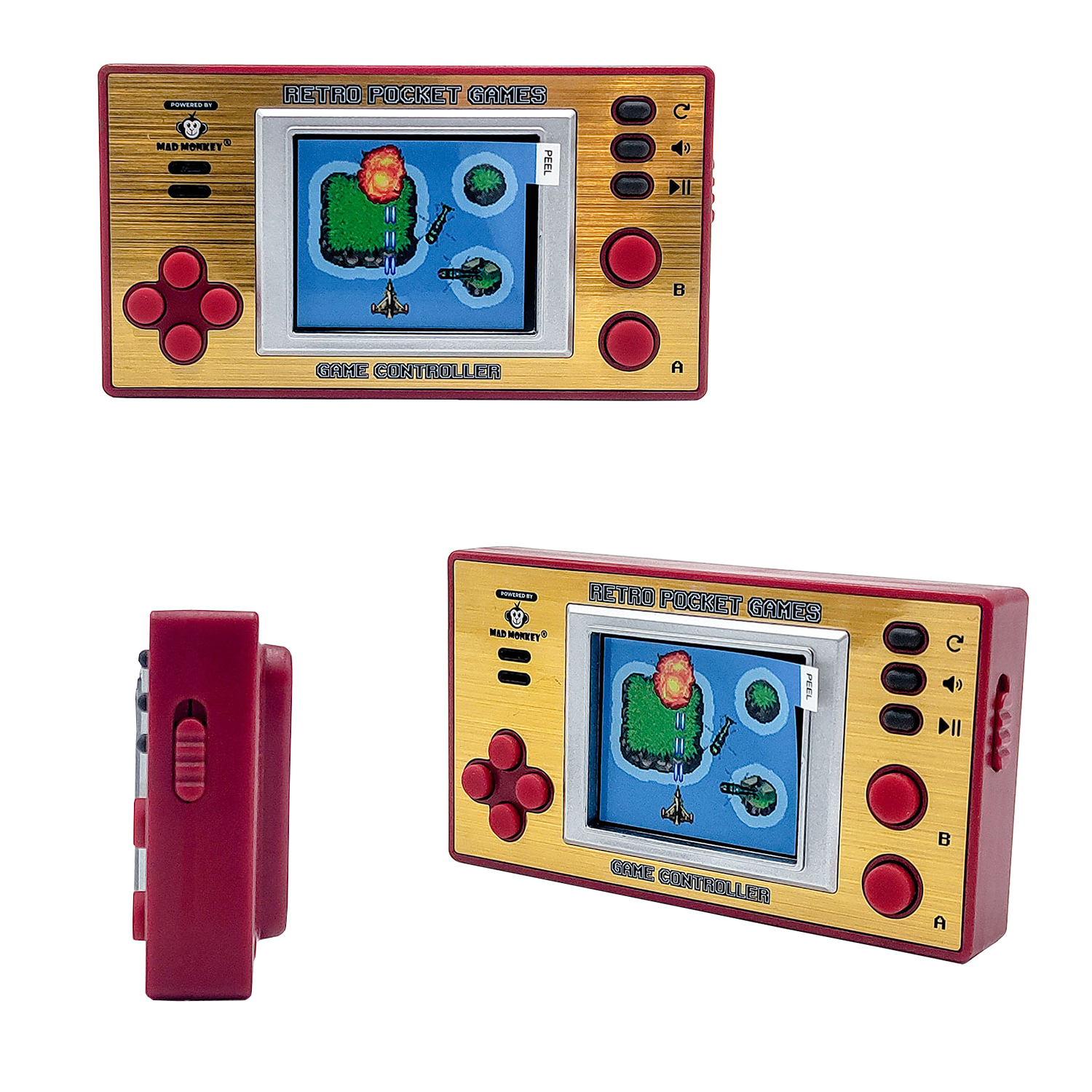 Retro Pocket Games with LCD screen