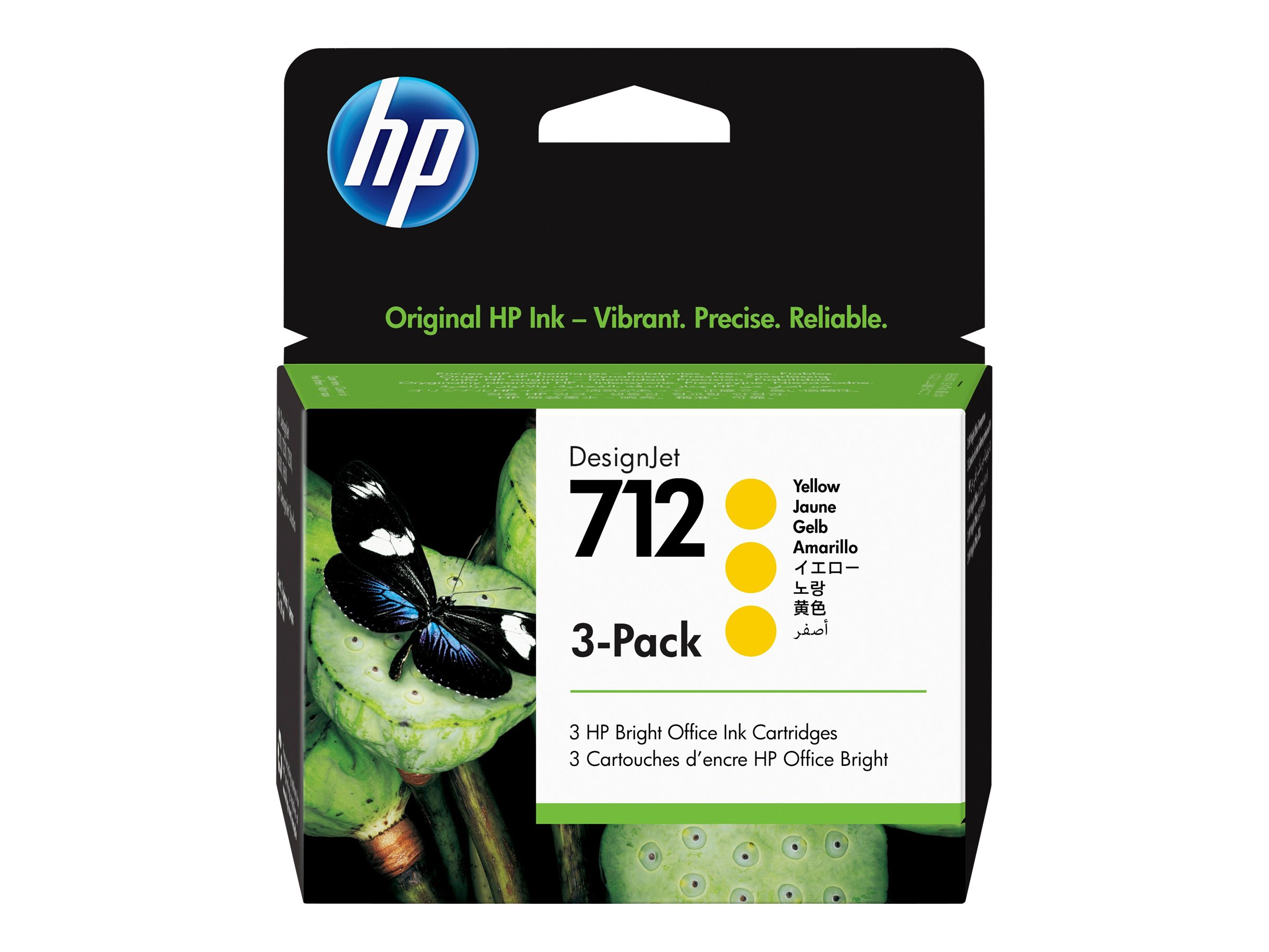 712 - 3er-Pack - 29 ml - Gelb - Original - DesignJet