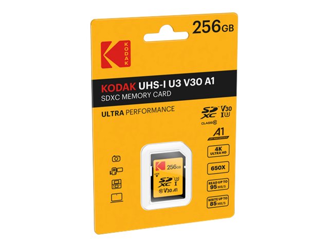 Kodak SD 256GB UHS-I U3 V30 Ultra