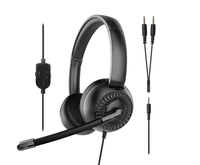 Speedlink Office Headset METIS, Y-Adapter, Stereo, schwarz retail