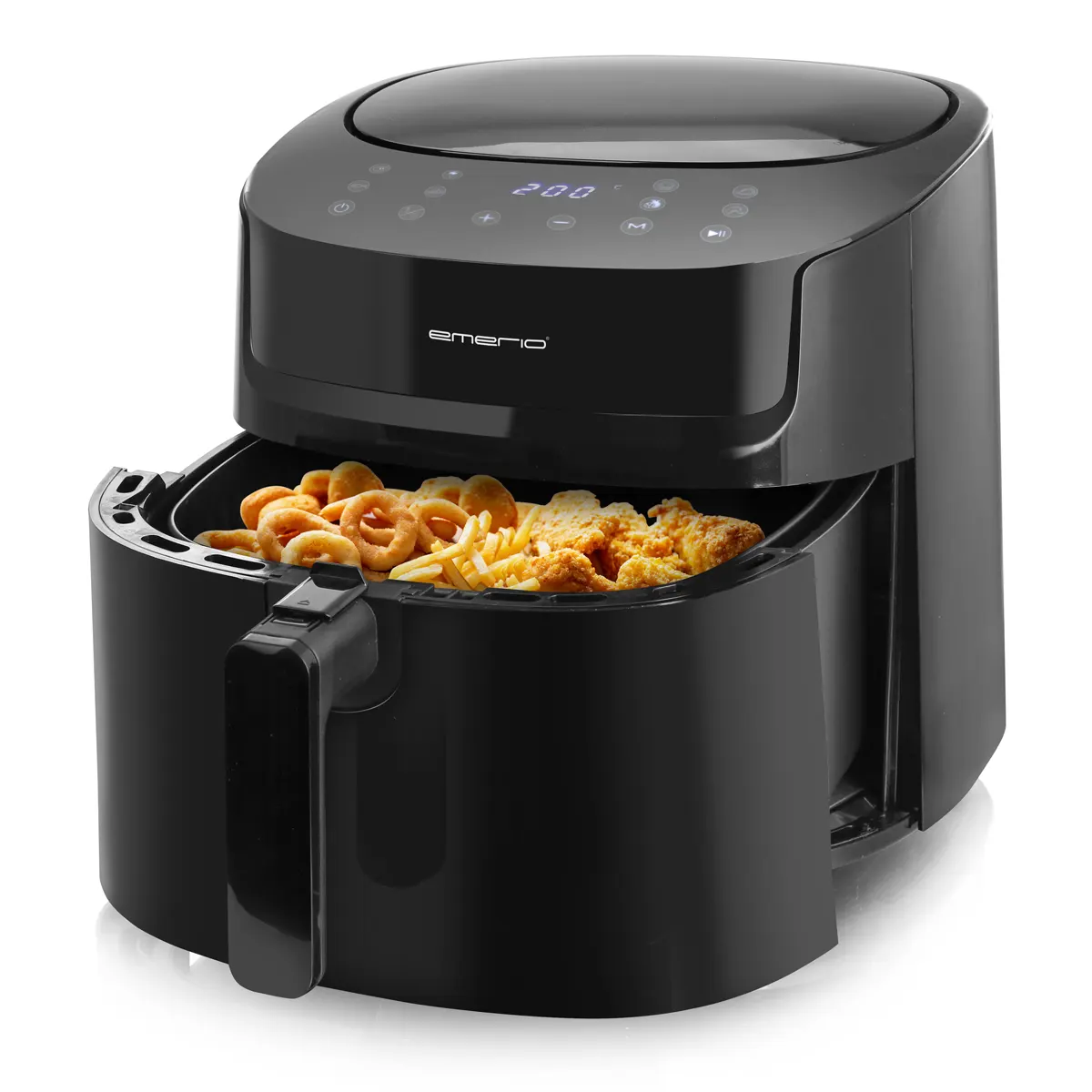 Heißluftfritteuse, Smart Fryer, 7,2L,schwarz,Cool t