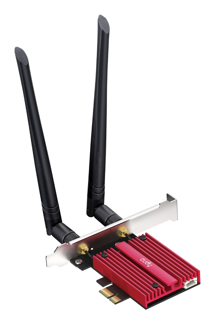 WE4000 | AX5400 Wi-Fi 6E PCIe Adapter | Bluetooth 5.3 | Tri-Band | AX210