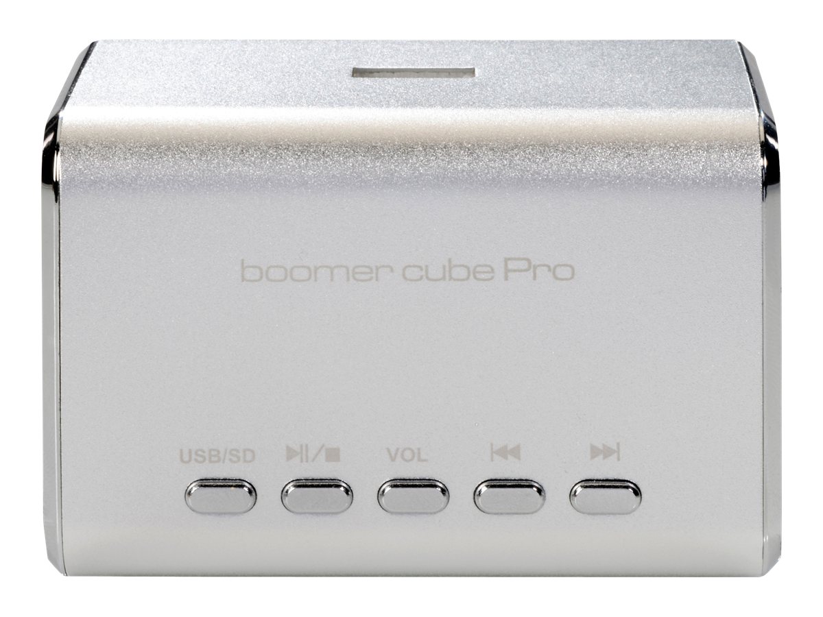 Aktivbox ultron boomer cube Pro silber