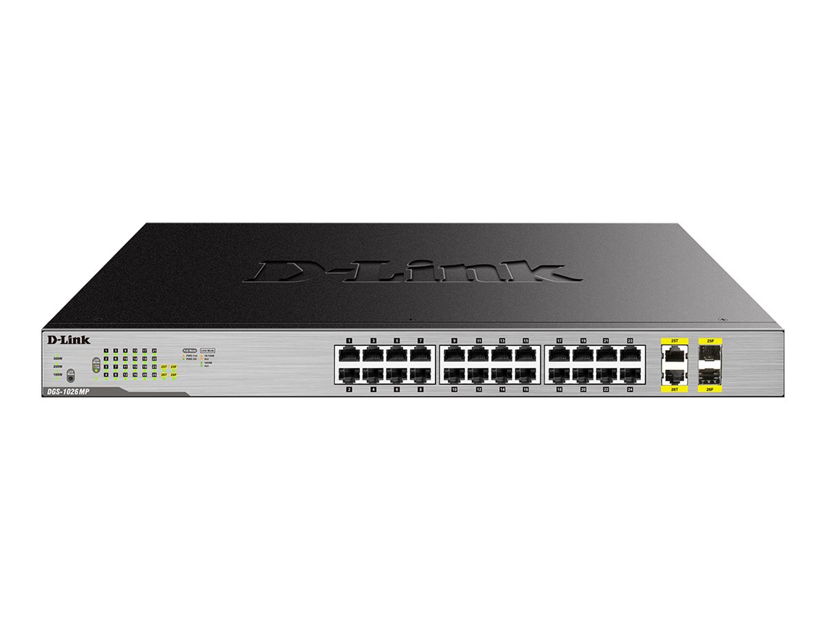 Switch 280mm D-Link DGS-1026MP                  24*GE retail