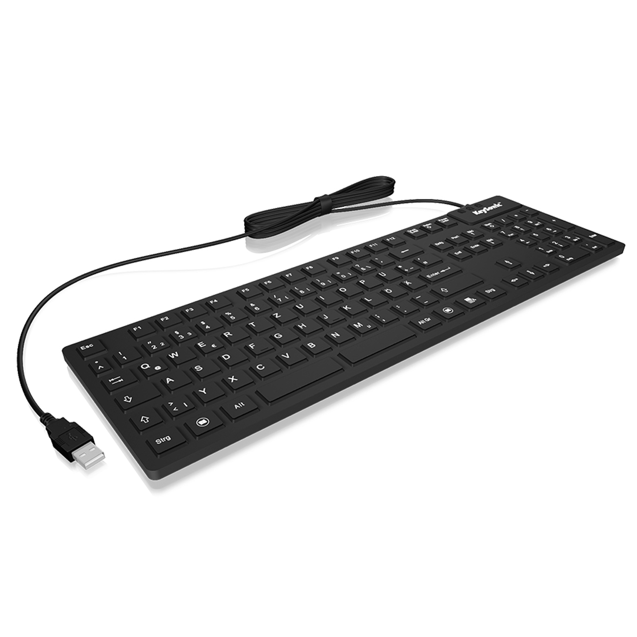 Tas Keysonic KSK-8030IN   (US) Industrietastatur 105T black bulk