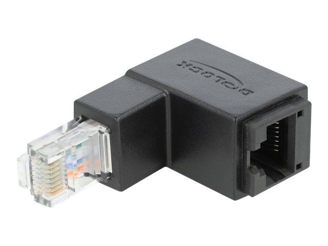 Netzwerkadapter - RJ-45 (M) nach unten abgewinkelt bis RJ-45 (W)