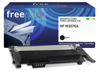 Freecolor Toner HP W2070A black mit chip 1600p kompatibel