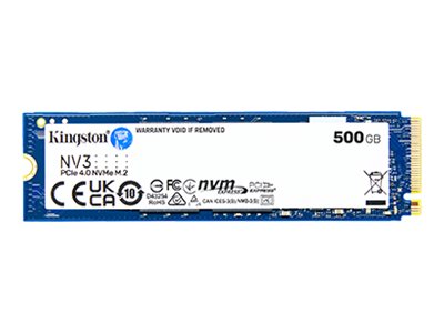 SSD  500GB Kingston M.2  PCI-E   NVMe Gen4 NV3 retail