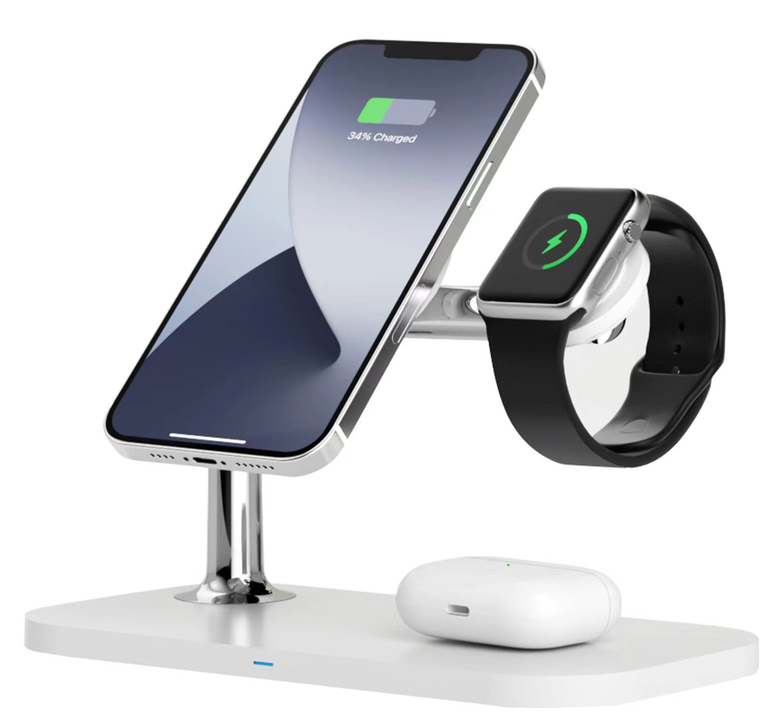 ChargeAir MAG – 3-in-1 MagSafe Ladestation – Weiß