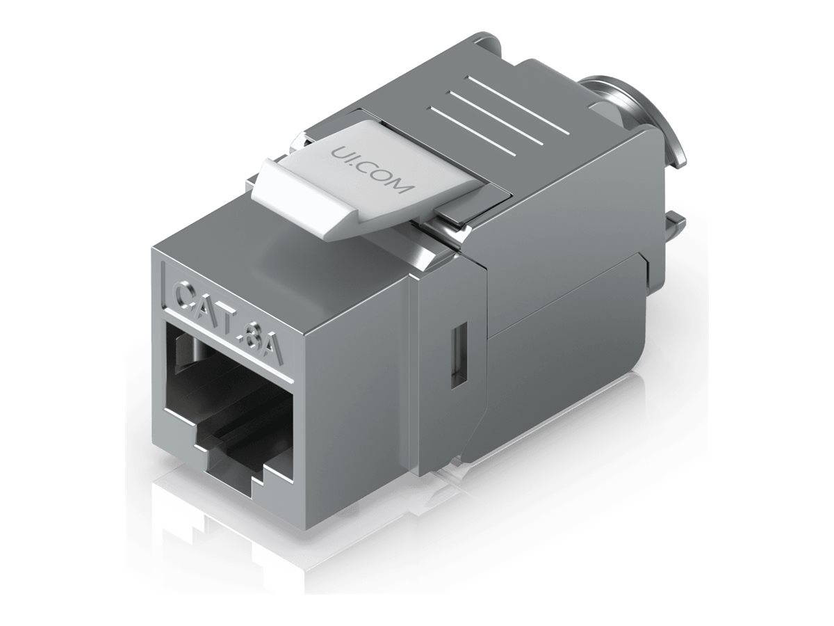 Cat6A Keystone Jack, 12-Pack