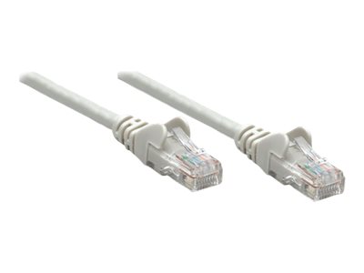 Network Patch Cable, Cat6, 10m, Grey, CCA, U/UTP, PVC, RJ45, Gold Plated Contacts, Snagless, Booted, Polybag - Patch-Kabel - RJ-45 (M)