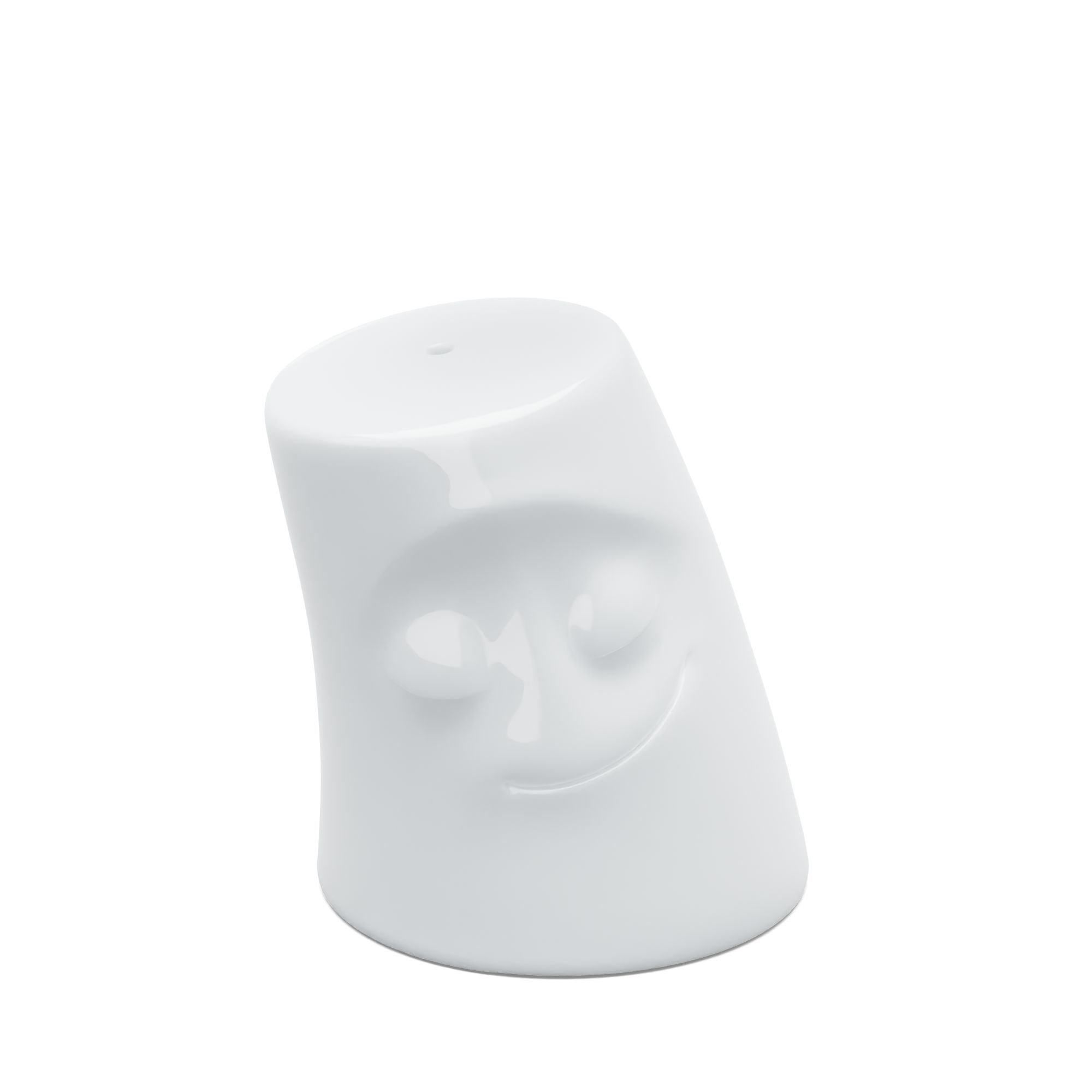T013701 | Würzschmusie KUSCHELIG Pfefferstreuer | Porzellan | 5,2 cm | Weiß