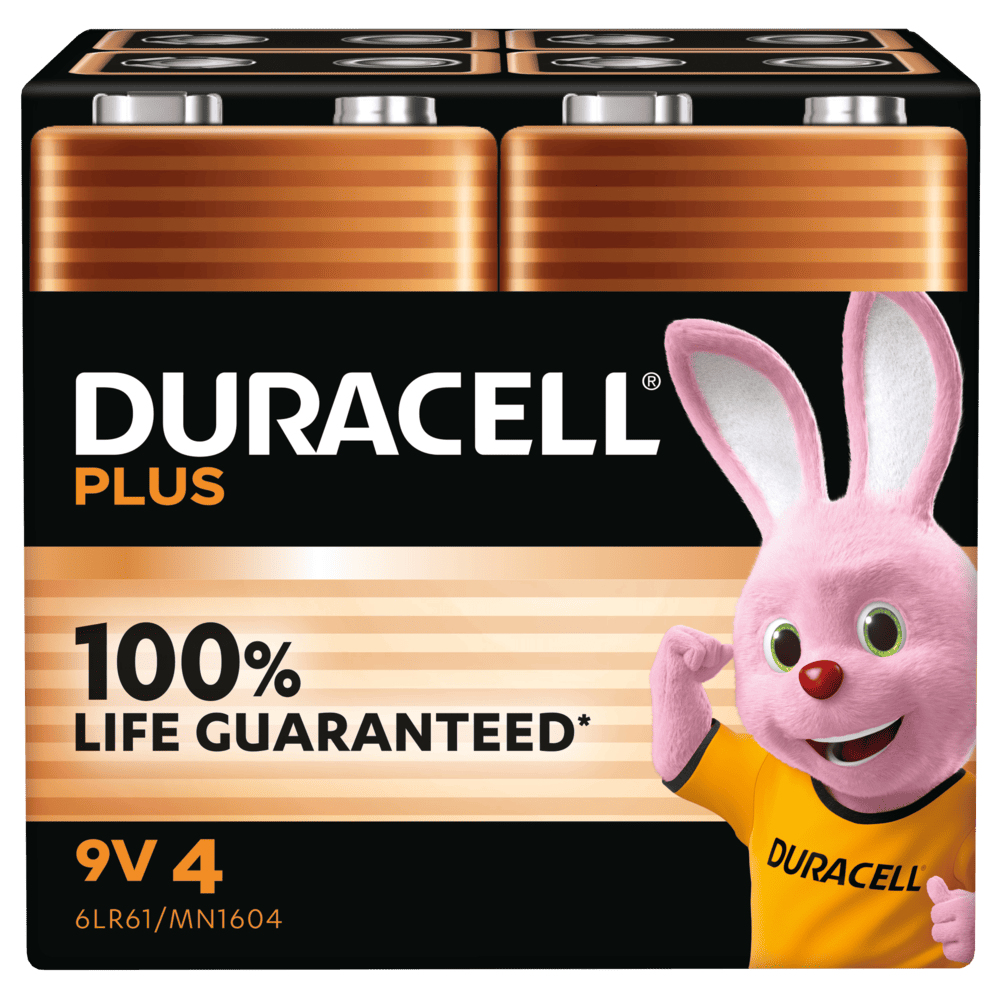 Batterie Plus NEW -9V (MN1604/6LR61) 4St.